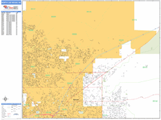 North Las Vegas Digital Map Basic Style
